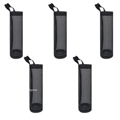 1-5PCS Kitchen Garbage Bag Storage Grocery Bag Holder Wall Mount Plastic Bag Holder Dispenser Hanging Storage Garbage Organizer