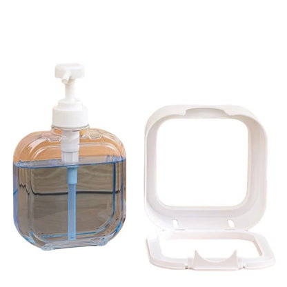 300/500ml Bathroom Soap Dispensers Refillable Lotion Shampoo Shower Gel Holder Portable Travel Dispenser Empty Bath Pump Bottle