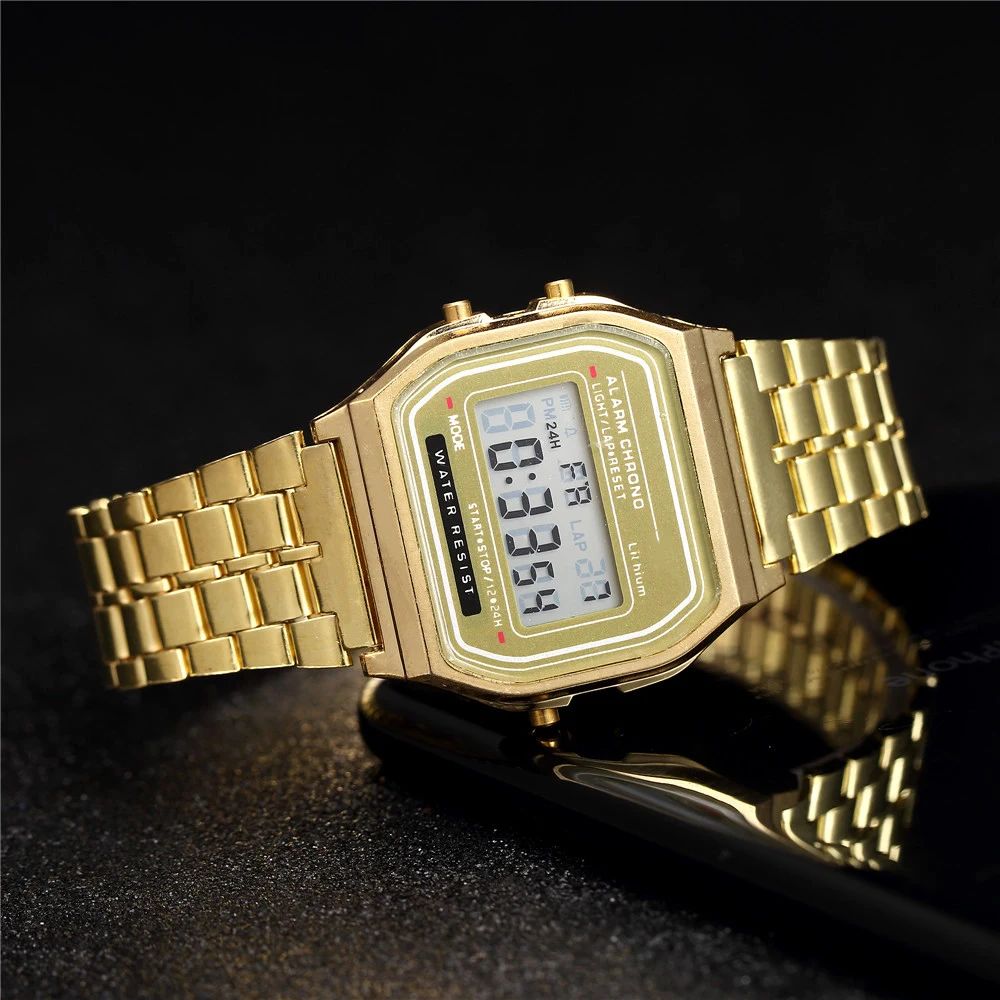New Digital LED Watch For Men Multifunction Alarm Electronic Clock Waterproof Simple Men Women Stopwatch LED Watches Clocks