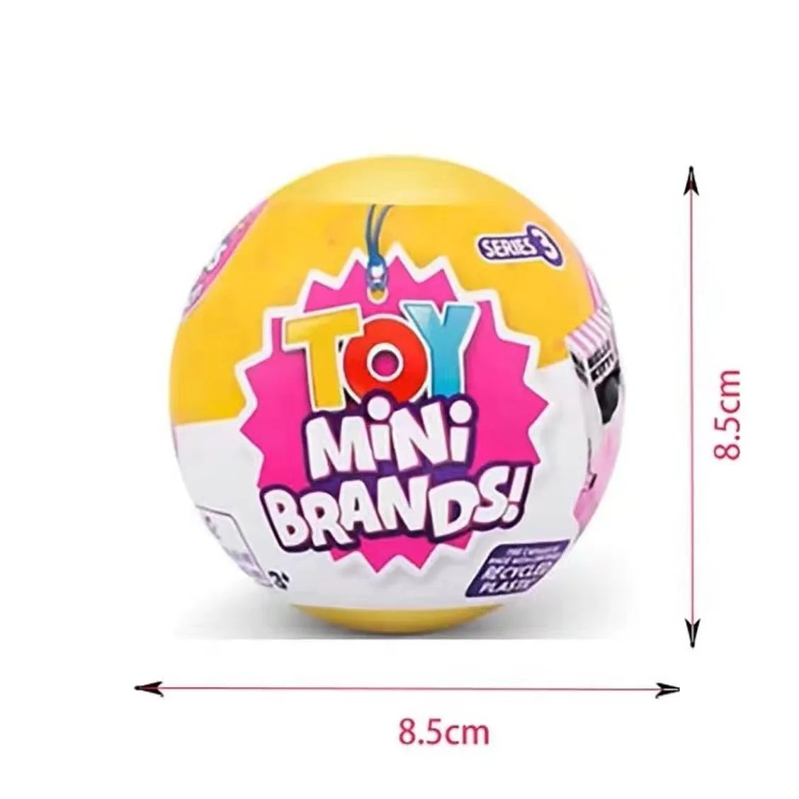 5 Surprise Mini Brands Capsule Toys Mystery Blind Box Fashion Surprise Ball Real Miniature Doll Collectible Toys Gifts