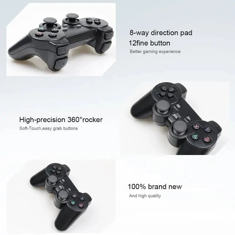 Universal 2.4G Wireless Game Controller USB Gamepad Joystick for PC Android TV Box Phone Gaming Accessories