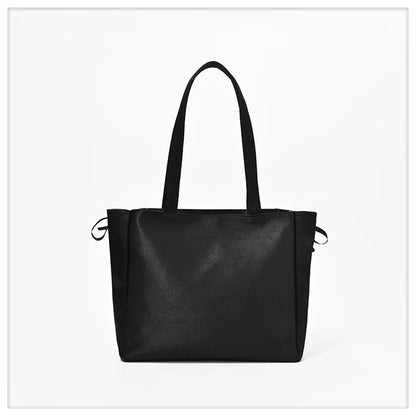 Japanese Kawaii Girls Itabag Large Capacity PU Leather Shoulder Bag Bow Ribbon Lolita JK Handbags Ita Bag Y2K Handbags Purse