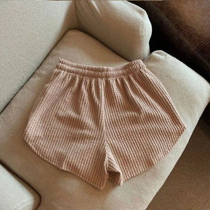 Women Shorts Summer High Elastic Lace Up Drawstring Wide Leg Sweat Short  Shorts for Women  Women Clothing  Womens Shorts