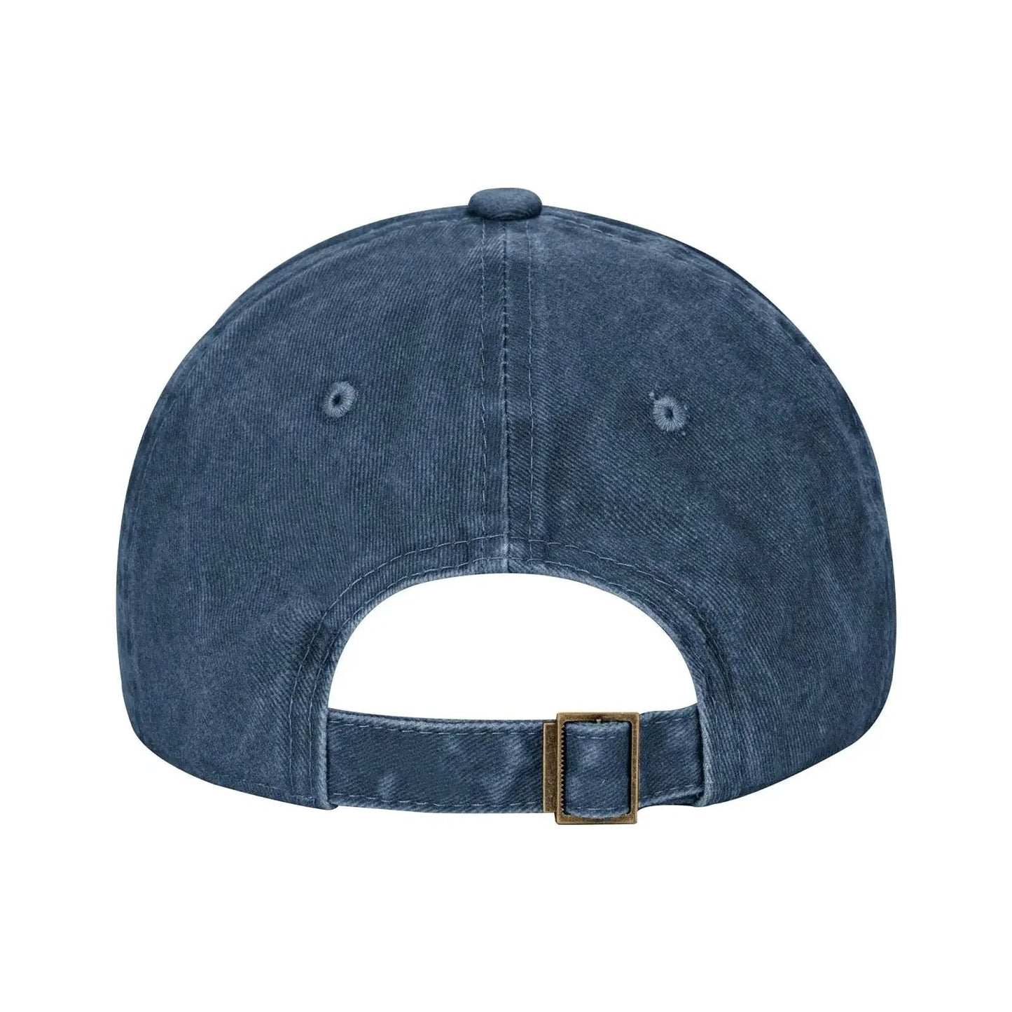 Dancing Skeleton Blue Vintage Adjustable Washed Cotton Trucker Hat Black Fitted Baseball Ball Cap for Men Women Headwear