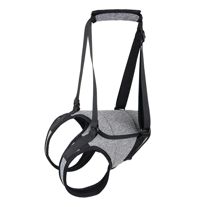Coleira de Suporte para Cães Ajustável para Cães Grandes com Acolchoamento Macio Suporte para Pernas Traseiras para Animais de Estimação Idosos com Deficiência Lesões Articulares Apoio para as Pernas Traseiras do Cão