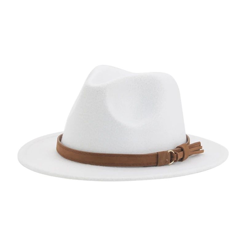 Hats for Women Fedoras Girls Hat Boys Hat Felted Kids Baby Caps Small 52cm 54cm Belt Wedding Cute Kid Fedoras Sombreros De Mujer