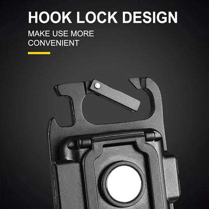 Portable Keychain Light Mini Multifunctional Camping Flashlight USB Rechargeable Work LED Bright COB Pocket Clip Lantern 1-10Pcs