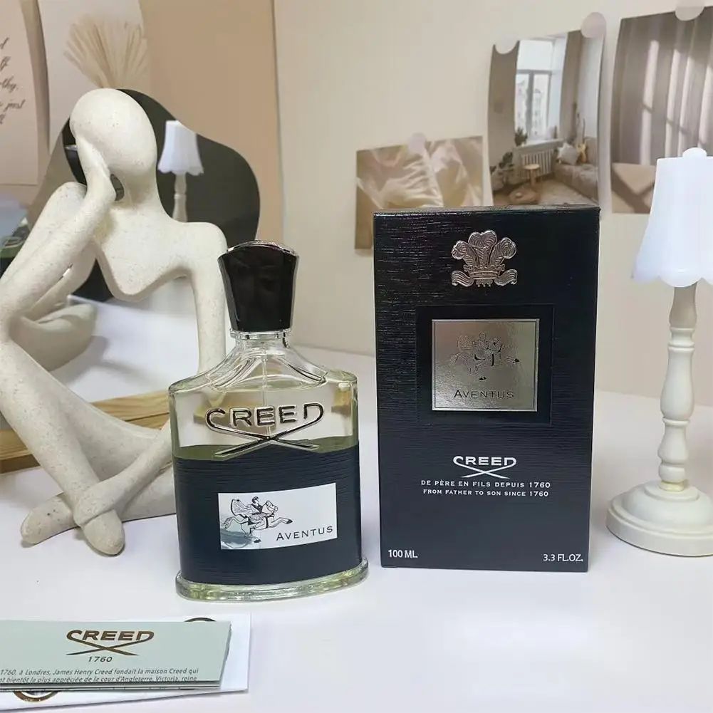 The Creed Aventus Eau de Parfum Silver Mountain  Water Original Santal Perfume Green Irish Tweed Eau De Parfum Spray for Unisex