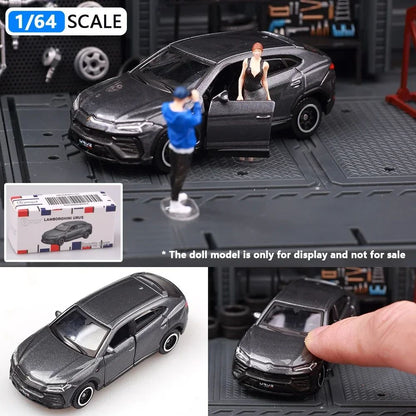Bburago 1:64 Porsche 911 GT2 Lamborghini Ferrari SP3 812 1959 Cadillac Miniatura de Carro de Liga Fundida Brinquedo de Coleção Presentes
