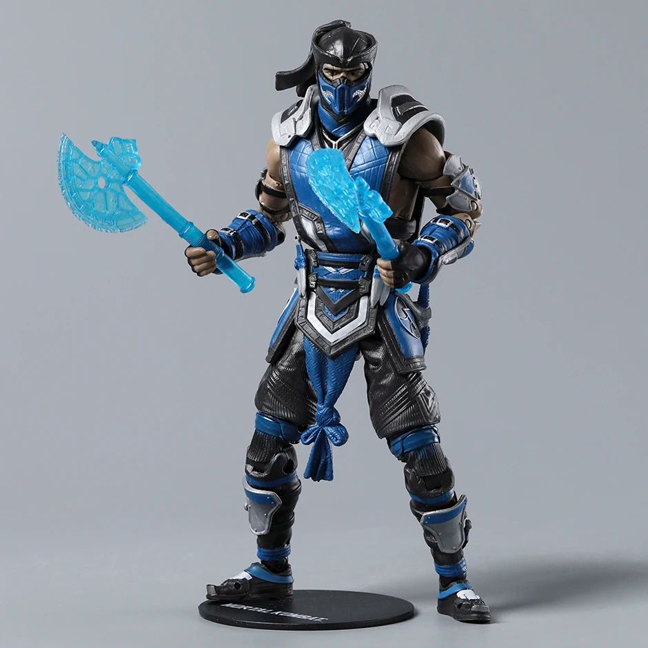 Sub-Zero Scorpion Mortal Kombat Decorations Action Figure Collection Toy Gift