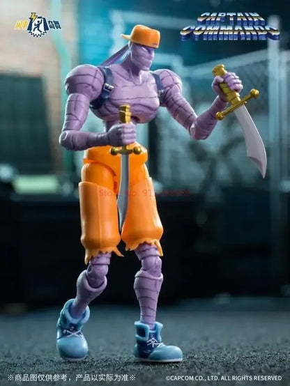 52TOYS Action Figure CAPCOM Final Fight 1PCS Colecionável Decoração de Mesa Presente Criativo para Aniversário 3.75inch/10cm