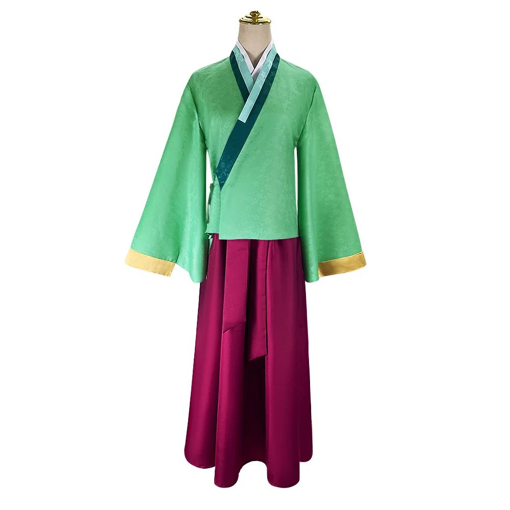 Anime Maomao Cosplay Fantasia Diários de Boticário Kimono Mao Mao Uniforme Roupas Festa de Halloween Carnaval Para Mulheres