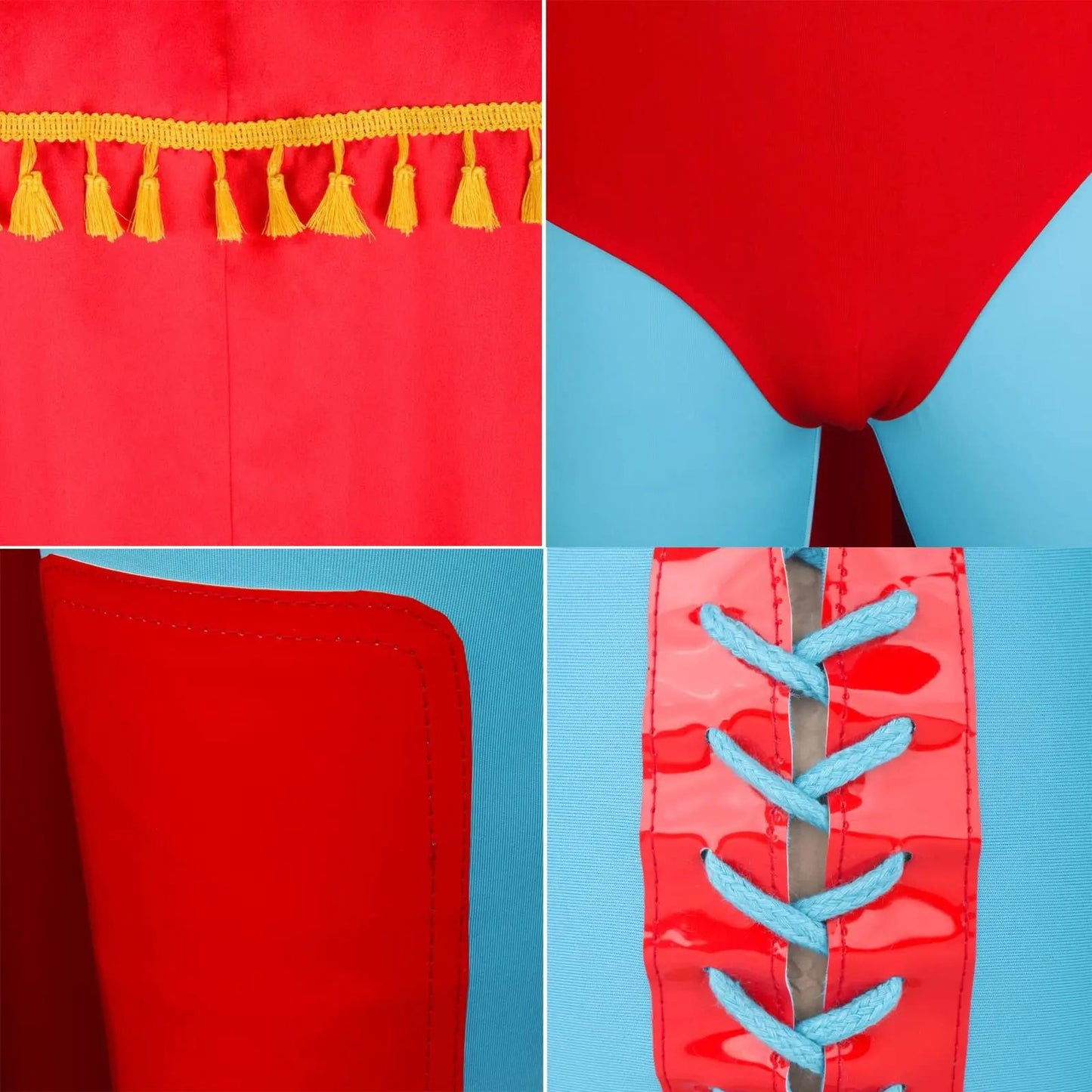 4PCS Nacho Cosplay Costume Libre Red Cloak Mask Pants Shorts Full Set Outfits Mexican Wrestling Halloween Cos Outfits Adult Men