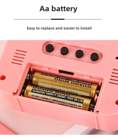 Digital Led Clock Household Bedside Battery Powered Multi-function Alarm Clock Desk Things for the Room Table Clocks Home Decor