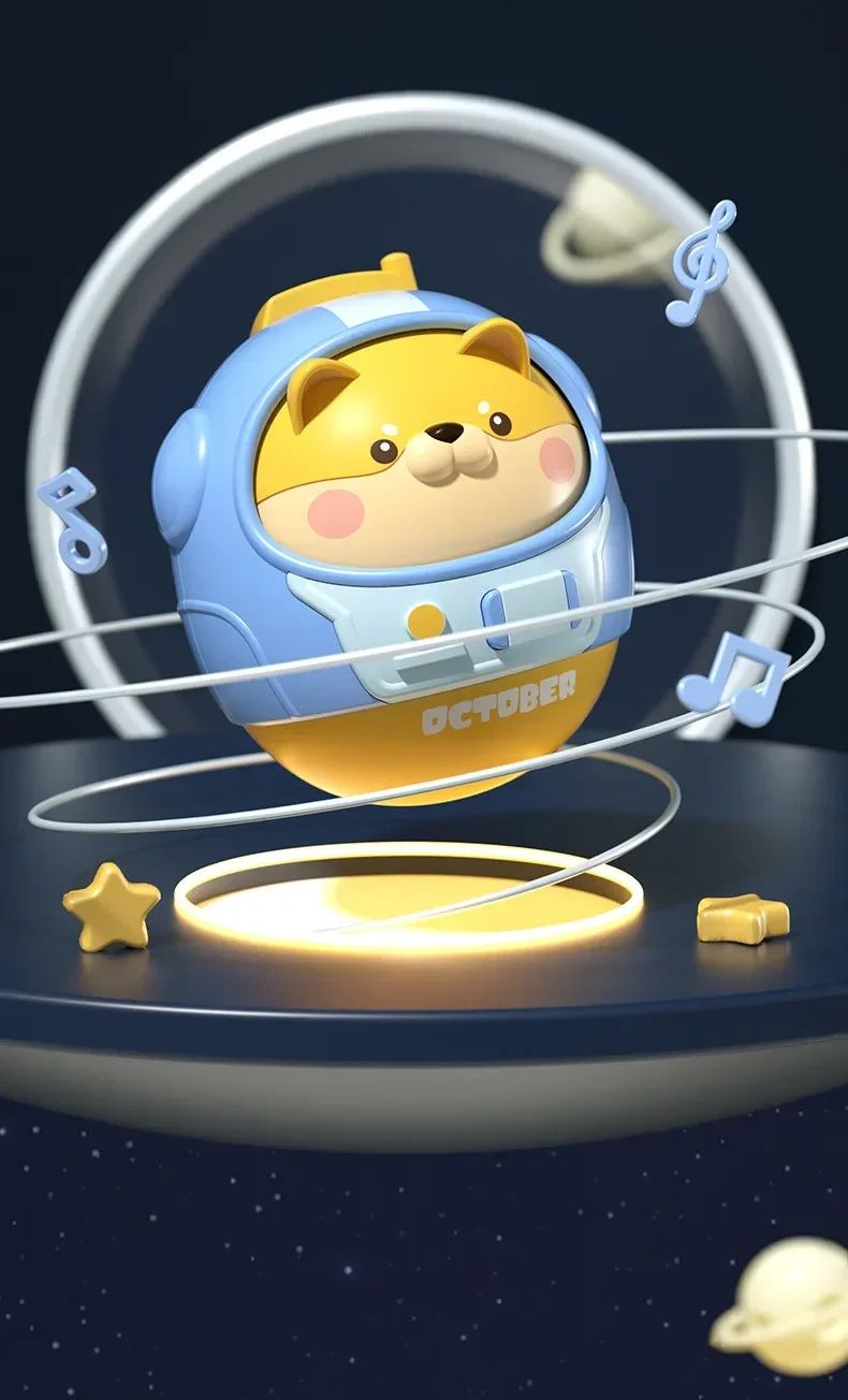 Brinquedo de Bebê Chocalho Animais Bamboleantes de 6-12 Meses Sino de Bebê em Formato de Desenho Animado Bonito para Recém-Nascidos Presente de Aniversário