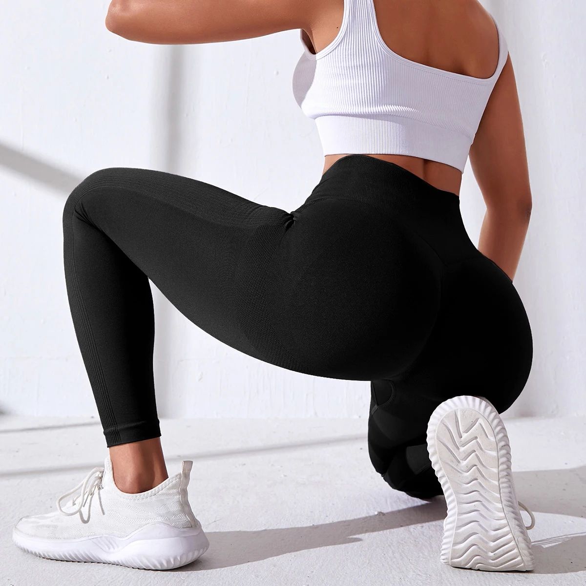 CZGUKE High Waist Yoga Pants for Women - Tummy Control Leggings Stretchy Soft Workout Running Pants Comfortable Gym Sports Pants