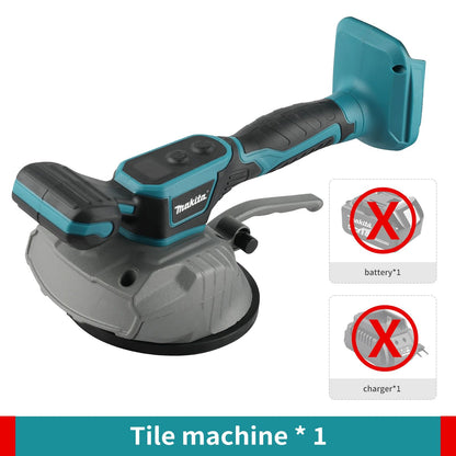 Nivelador de Azulejos Makita: 8 marchas, frequência de vibração de 10000 rpm, 7500 mAh, adequado para vários materiais, com display digital e fácil de usar