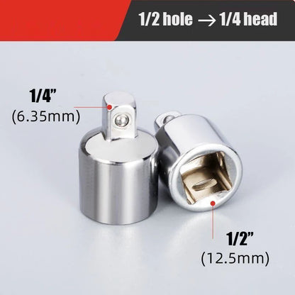 Chave de Torque 72T 1/2'' 3/8'' 1/4'' com Quadrado de Encaixe, Chave de Torque Predefinida para Bicicleta, Catraca Bidirecional, Ferramentas Manuais Automotivas para Carros e Bicicletas