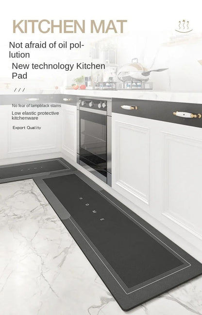 Diatomite Mat Kitchen Rug Non-slip Kitchen Long Carpet Super Absorbent Floor Mats Entrance Doormat Carpets for Living Room ??