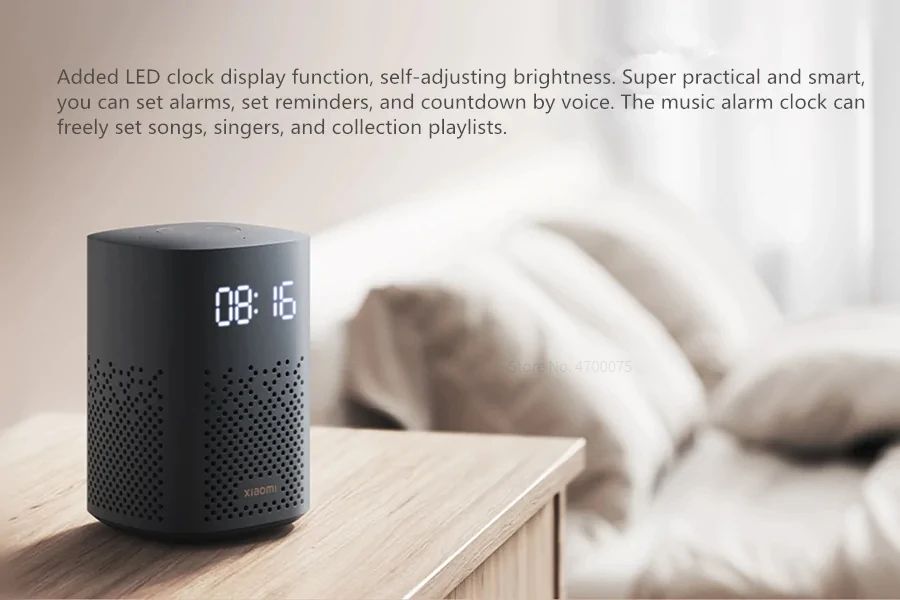 Xiaomi Xiaoai Bluetooth Speaker Play Enhanced Edition LED Digital Clock Display Infrared WiFi Speaker Music Player Smart Home