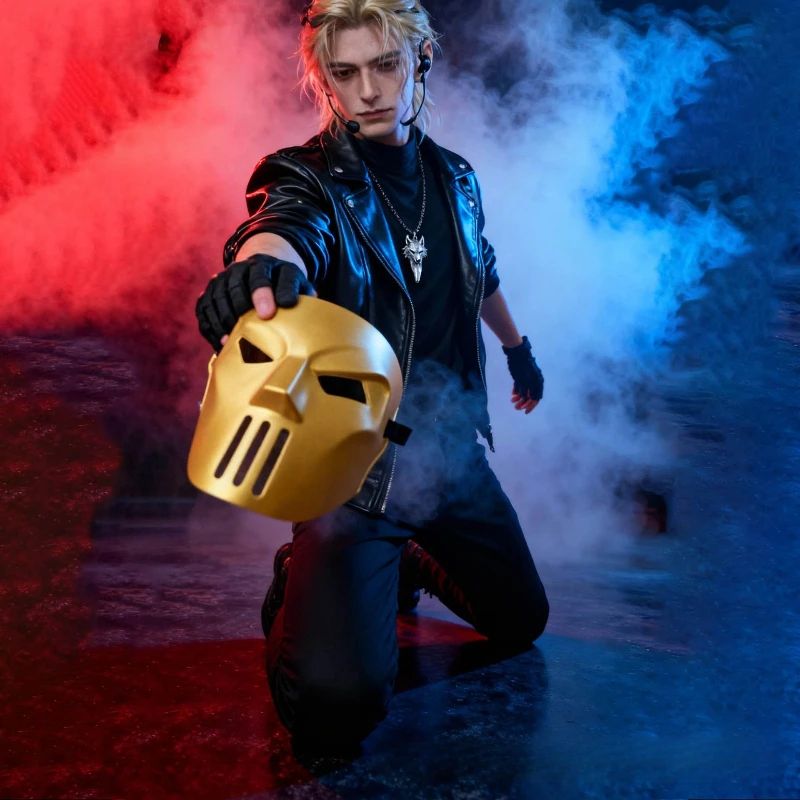 New Cool Ninja Mask Jones Mask Festival Party Cosplay Mask Turtle Samurai Masques Divine Turtle Movie Character Play Props