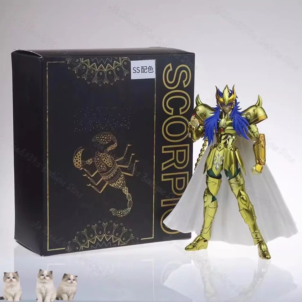 [ Envio 24 horas ] Shinetime ST Saint Seiya Myth Cloth EX LC Scorpio Cardia The Lost Canvas Action Figure Knights of Zodiac