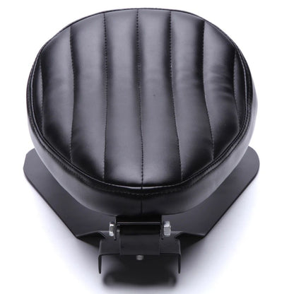1 CONJUNTO de Assento Solo de Couro Retrô para Moto com Suporte de Mola de 3" para Harley Custom Chopper Sportster Bobber Honda Yamaha Kawasaki