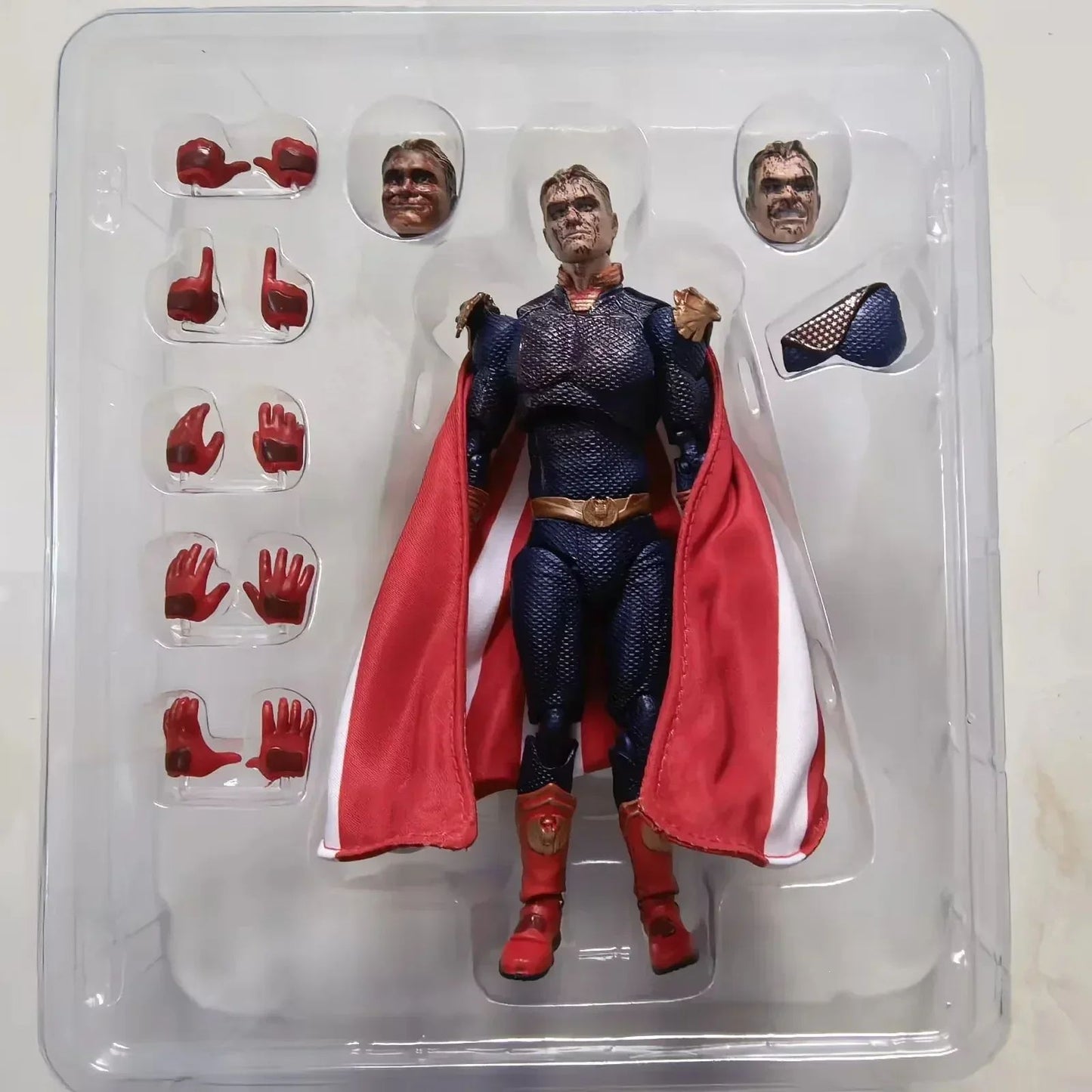 Medicom Toy Mafex 269 151 Homelander Blood Splatter Ver Exhibition 25 No.269 The Boys In Stock Anime Action Collection Toys