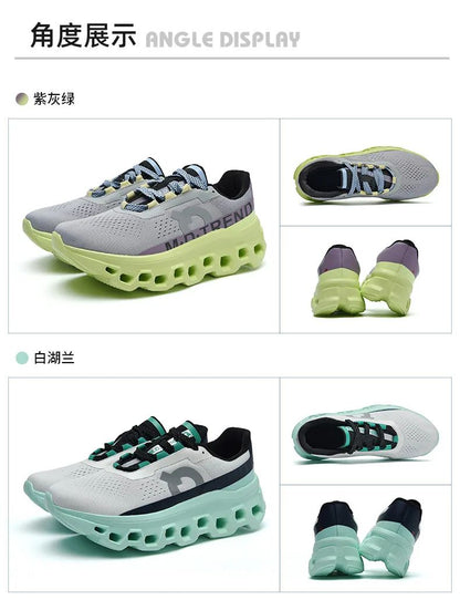 Marathon Men Sports Running Shoes Air Cushion Breathable Lightweight Male Comfortable Athletic Casual Sneakers Hiking Outdoor
