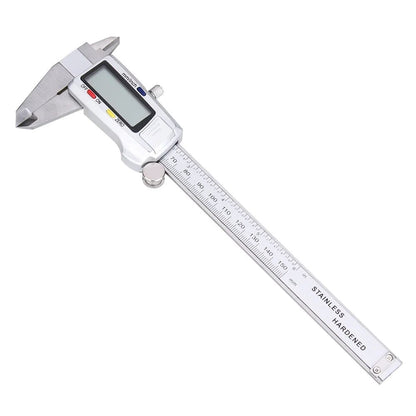 Paquímetro Vernier 150mm Ferramenta de Medição Paquímetro Digital de Aço Inoxidável Régua Digital de 6 polegadas Instrumento de Medição