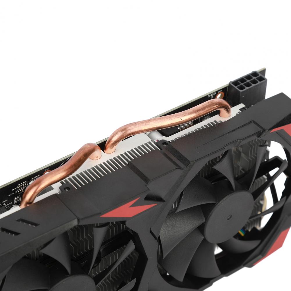 RX580 8G 256Bit Graphics Card GDDR5 Memory Video Gaming Card Dual Cooling Fan PCIE3 0x16 for Desktop Computer Card