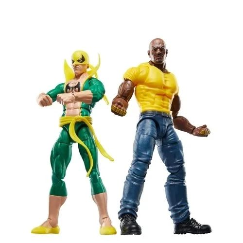 Versão Original do gibi Marvel Legends 85th Anniversary Iron Fist e Luke Cage Figura de Ação Anime 1/12 Figura Colecionável Retrô