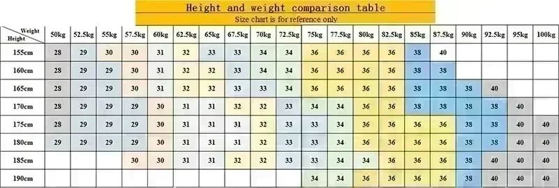 Men's Stylish Classic Business Casual Jeans Four Seasons Wear Black Blue Pants Middle-waist Leggings Denim Fabric Trousers Male