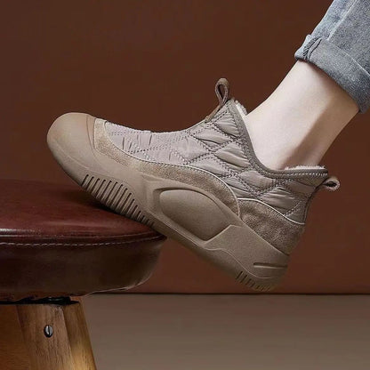 Fur Warm Chelsea Snow Boots Winter Women Casual Shoes  New Short Plush Ankle Boots Flats Sport Short Boots Ladie Botas Mujer