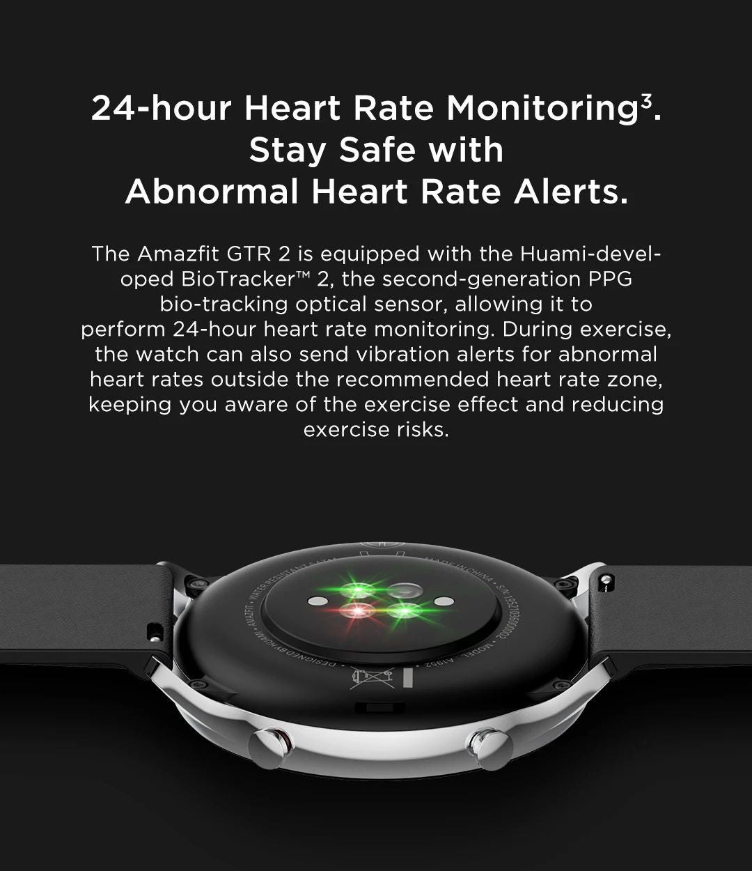 Amazfit GTR 2 Smartwatches Sem Novo Smartwatch Masculino À Prova D' Água 5ATM GPS 95% Novo De Exposição Esporte Relógio Masculino Recondicionado