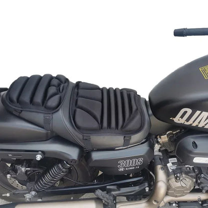 Almofada de Assento de Moto 3D Conforto Gel Almofada de Assento Respirável Capa de Assento Universal com Absorção de Choque para Montanha Avançada