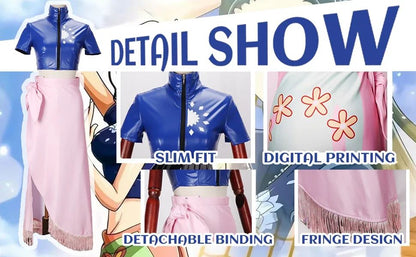Anime Cosplay Costume Dress Outfits Nico Robin Cosplay Costume Glasses Party Wig Suit Costumes For Girl Halloween Carnival Suit