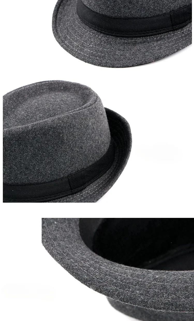 2025 Summer Unisex Classic Gatsby Style Straw Fedora Bucket Top Bowler Hats for Elegant Wedding Party Church Stage Black