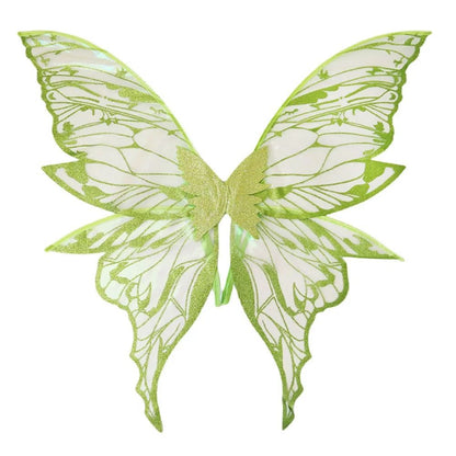 1PC Adults Fairy Wings Girls Sparkling Angel Wings Butterfly Costume Wings Halloween Costume Dress up Party Favor Christmas Gift
