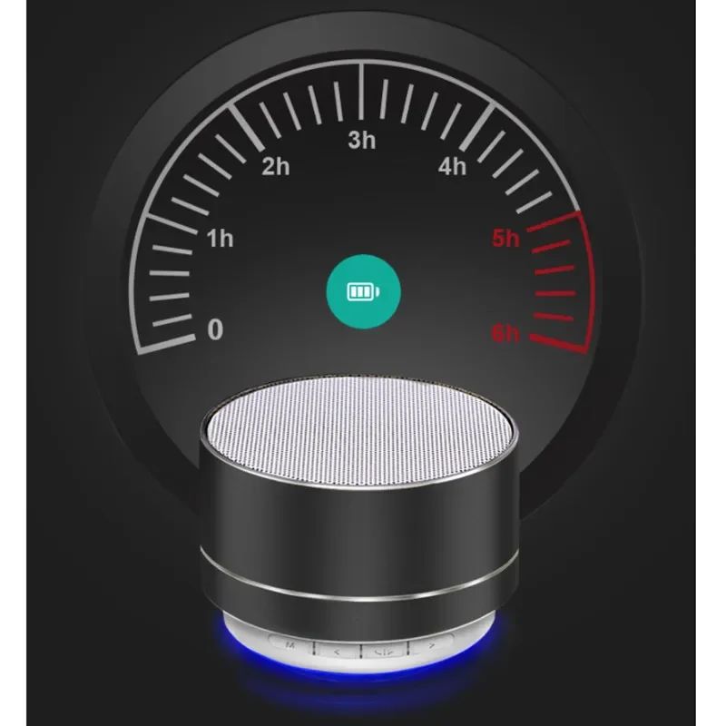Caixa de Som Bluetooth Sem Fio Portátil, Mini Alto-falante Externo, Cartão TF, Caixa de Som Surround para Música, Voz HD Graves Incríveis, A10