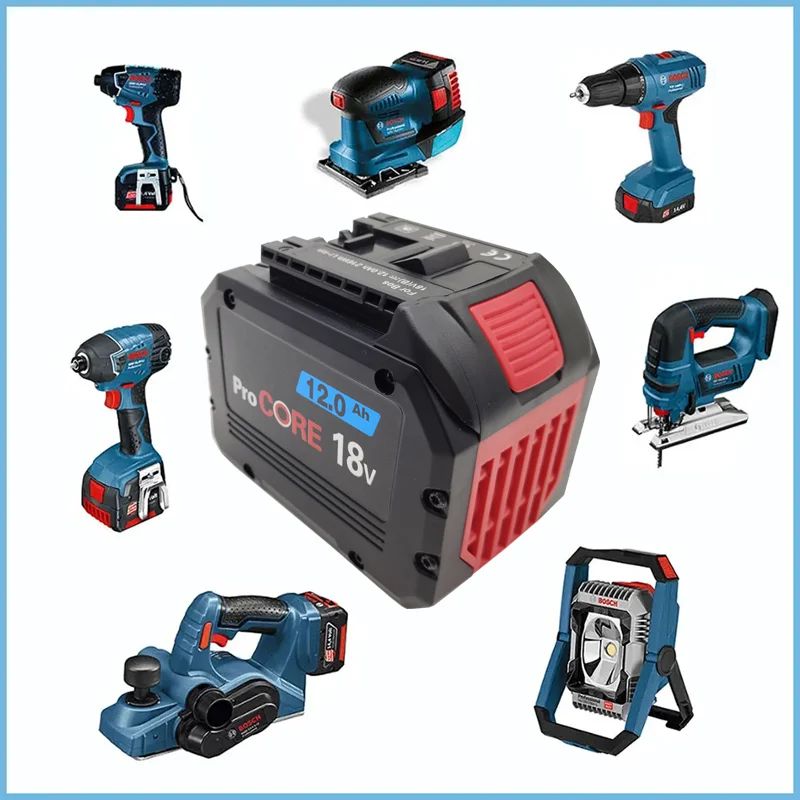 Bateria Recarregável ProCORE 18V 12Ah 100% Original, para ferramentas sem fio BAT609 BAT618 GBA18V80 célula de energia 21700 de alta potência 5C
