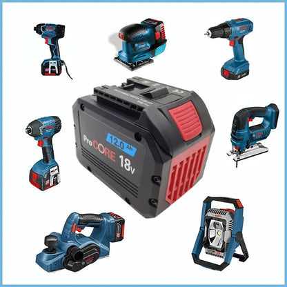 Bateria Recarregável ProCORE 18V 12Ah 100% Original, para ferramentas sem fio BAT609 BAT618 GBA18V80 célula de energia 21700 de alta potência 5C
