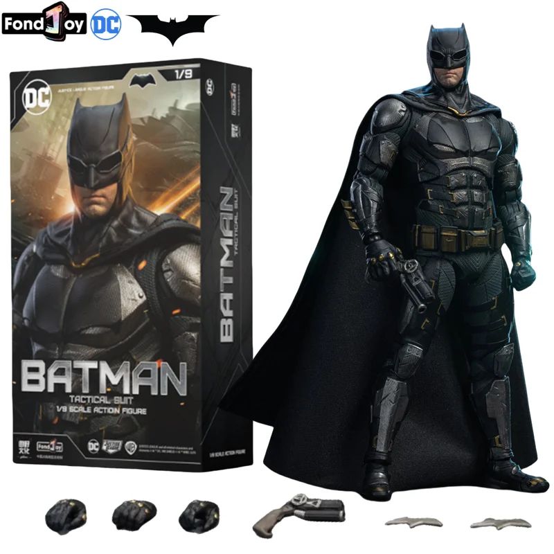 1/9 Original Fondjoy Bruce Wayne Batman Liga da Justiça Traje Tático Boneco de Ação Filme Zack Snyder's Detective Comics Brinquedos