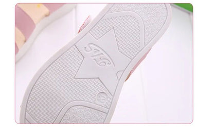 Girls Sandals Gladiator Flowers Sweet Soft Children Beach Shoes Kids Summer Floral Sandals Princess Fashion Cute High Quality