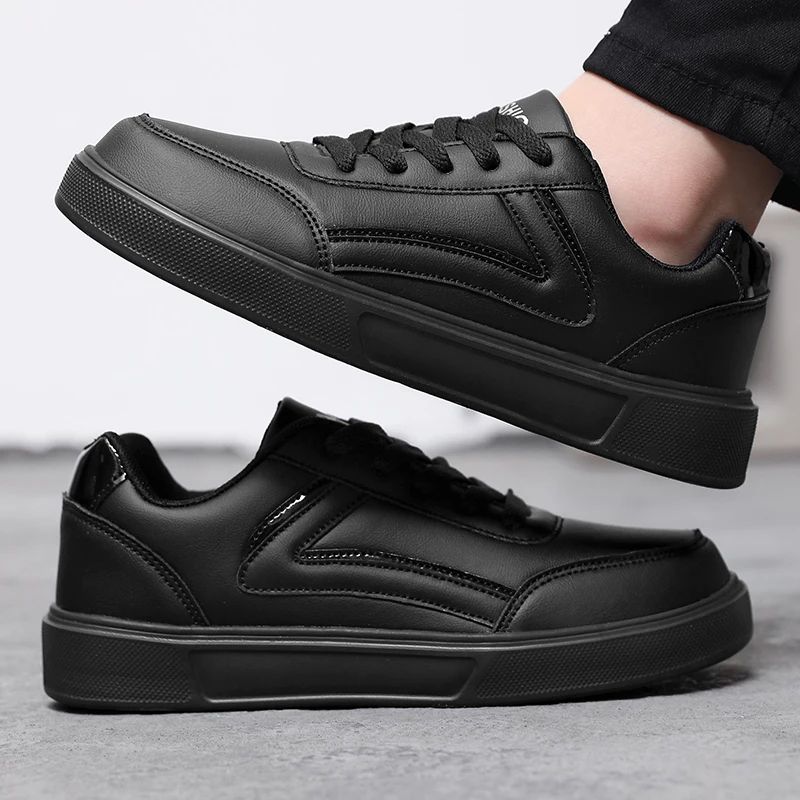 Women's Non-slip Sneakers for Walking New Wave Shoe Autumn Tround Toe Lace Up Flats 2025 Anti-slip Minimalist  Platform Sneakers