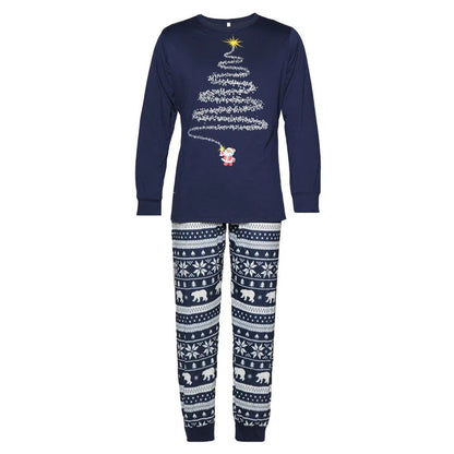 New Family Christmas Pajamas Mom Dad Kids Matching Clothing Set Baby Dog Romper Pjs Soft Loose 2 Pieces Suit Homewear Xmas Look