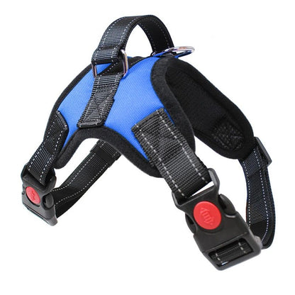 Peitoral para Cães Tipo Sela Reflexivo Ajustável para Animais de Estimação, Sem Puxão, para Caminhada, Treinamento, Cães Pequenos, Médios, Grandes e Grandes, Colete Peitoral