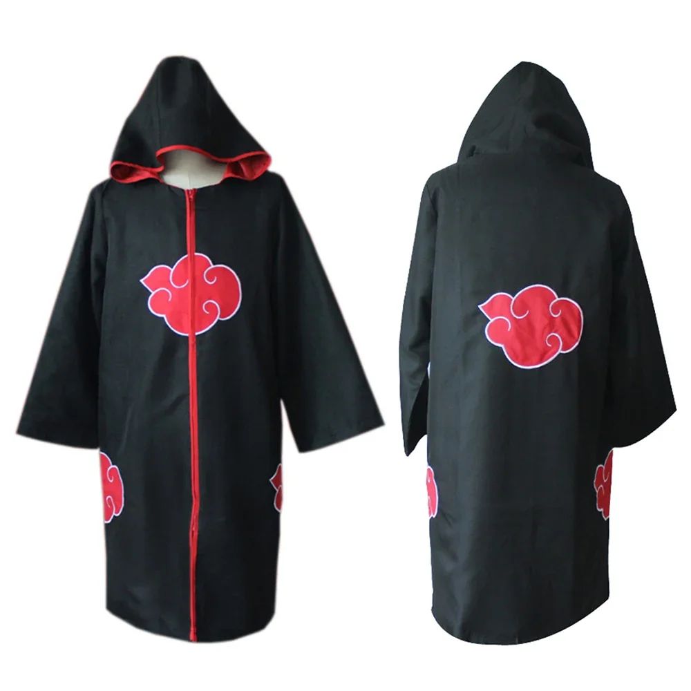 Costume de Cosplay Ninja Anime Hokage Akatsuki, cape avec bandeau, Pain Uchiha Itachi Sasuke Sasori Kakuzu, vêtements
