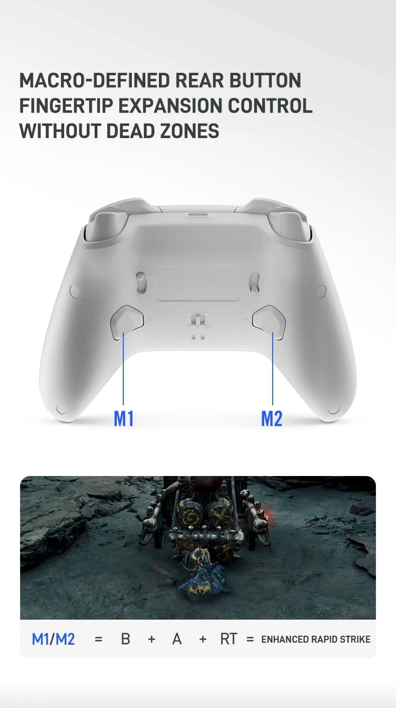 Direwolf 4 Series Arknights:Endfield Gamepad Perlica Joystick Force Adjustment Wireless Anime Game Controller for PC Switch