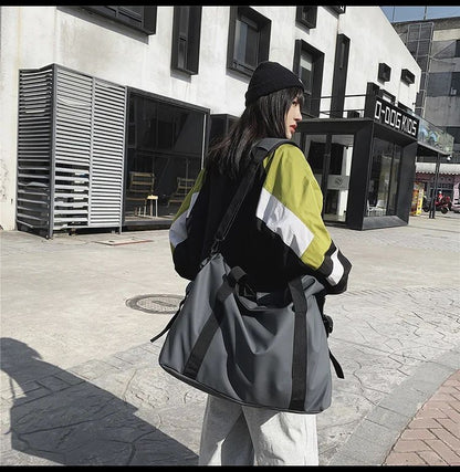 Oxford Travel Bag Handbags Large Capacity Carry On Luggage Bags Men Women Shoulder Outdoor Tote Weekend Waterproof Sport Gym Bag